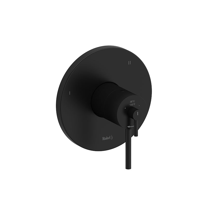 Riobel GS TGS47 3-way no share Type T/P (thermostatic/pressure balance) coaxial valve trim (Without Rough-in)