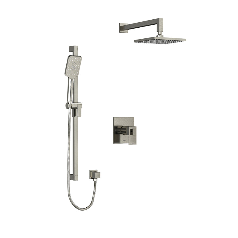 Riobel Kubik 2-Way Shower System Trim with Hand Shower and Shower Head TKIT323US