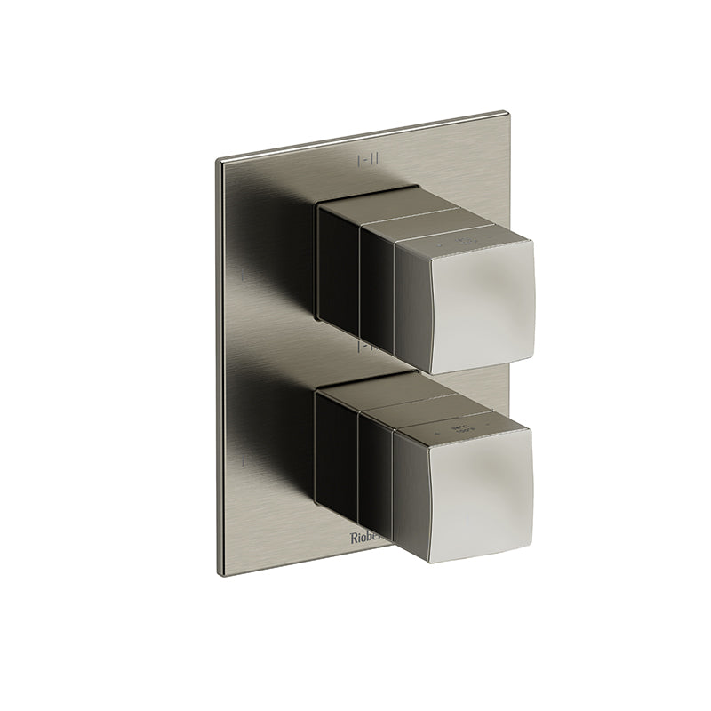 Riobel Reflet TRF46 4-way Type T/P (thermostatic/pressure balance) coaxial valve trim (Without Rough-in)
