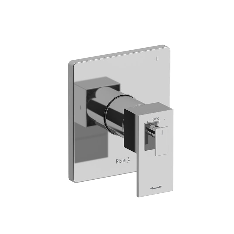 Riobel Kubik TUS47 3-way no share Type T/P (thermostatic/pressure balance) coaxial valve trim (Without Rough-in)