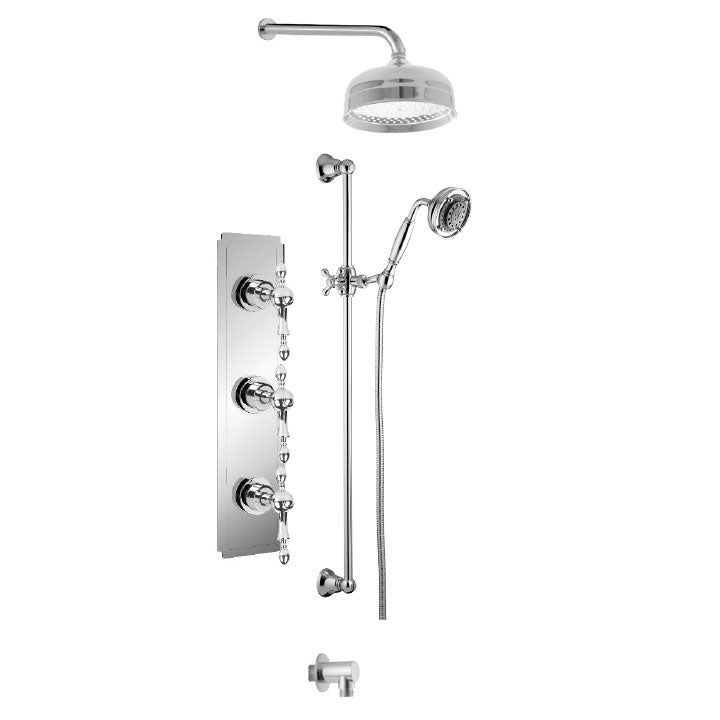 AQUADESIGN DISEGNO™ CHOPIN SHOWER SYSTEM  37CHL