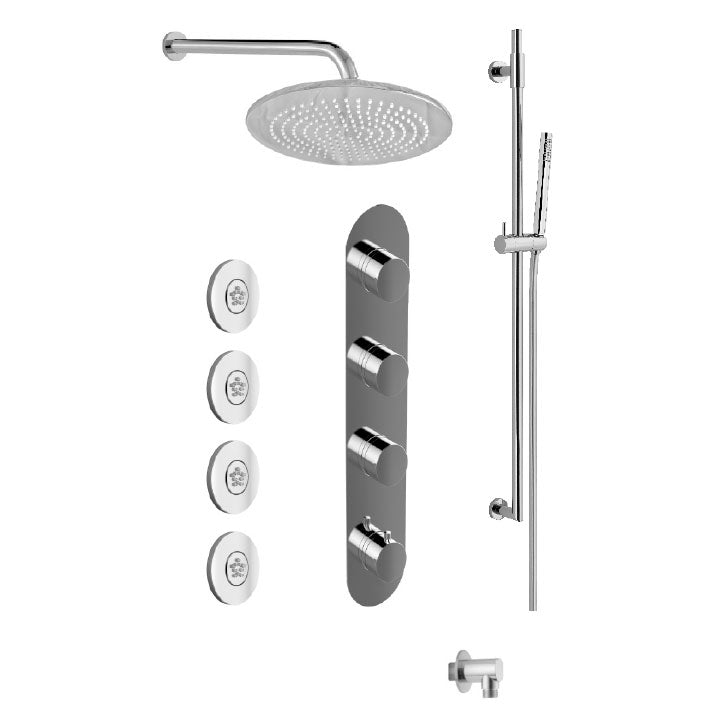 AQUADESIGN DISEGNO™ CONTEMPO SHOWER SYSTEM  X1800CT-A