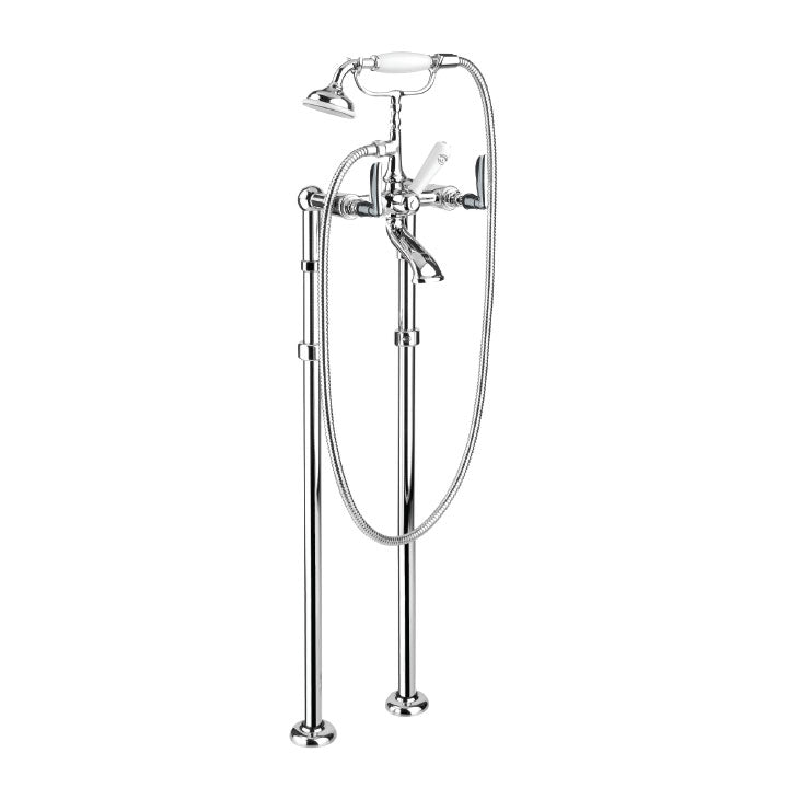 AQUADESIGN DISEGNO™ MANHATTAN FLOOR MOUNT TUB FILLER  R2953L