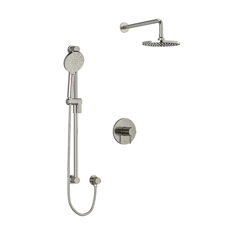 Riobel Riu 2-Way Shower System Trim with Hand Shower and Shower Head TKIT323RUTMKN