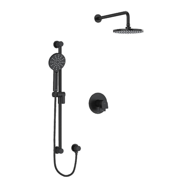 Riobel Ode 2-Way Shower System Trim with Hand Shower and Shower Head TKIT323OD