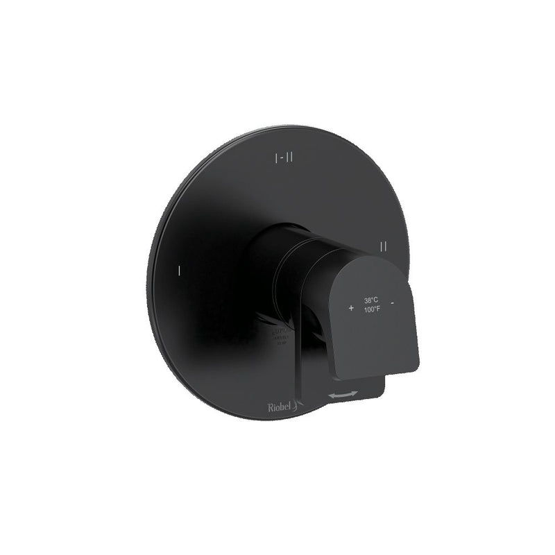 Riobel Ode TOD23 2-way Type T/P (thermostatic/pressure balance) coaxial valve trim (Without Rough-in)