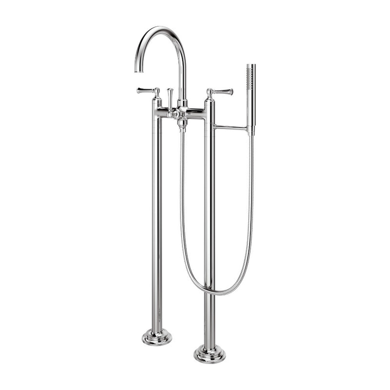 Pfister Tisbury Traditional 2-Handle Tub Filler with Hand Shower
