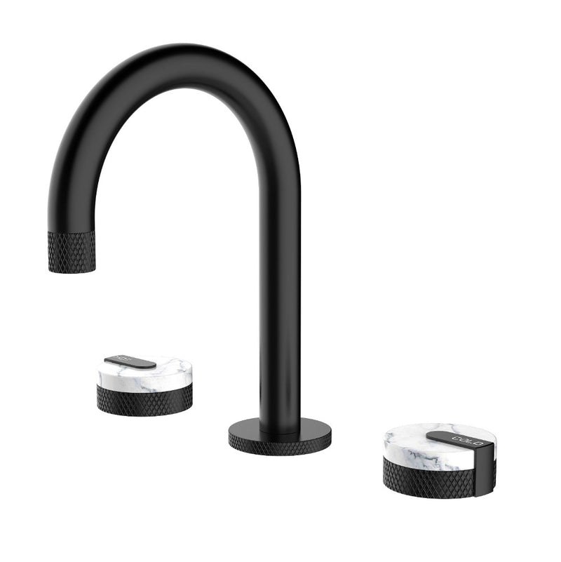 Empyrean GK08 Golden Night  8" Widespread Lavatory Faucet with Marble