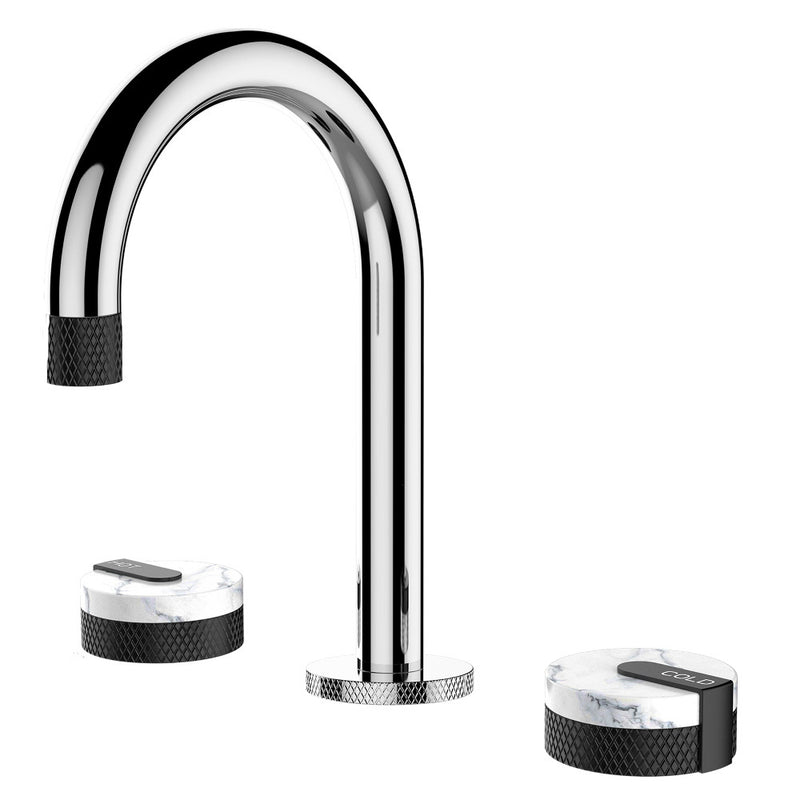 Empyrean GK08 Golden Night  8" Widespread Lavatory Faucet with Marble