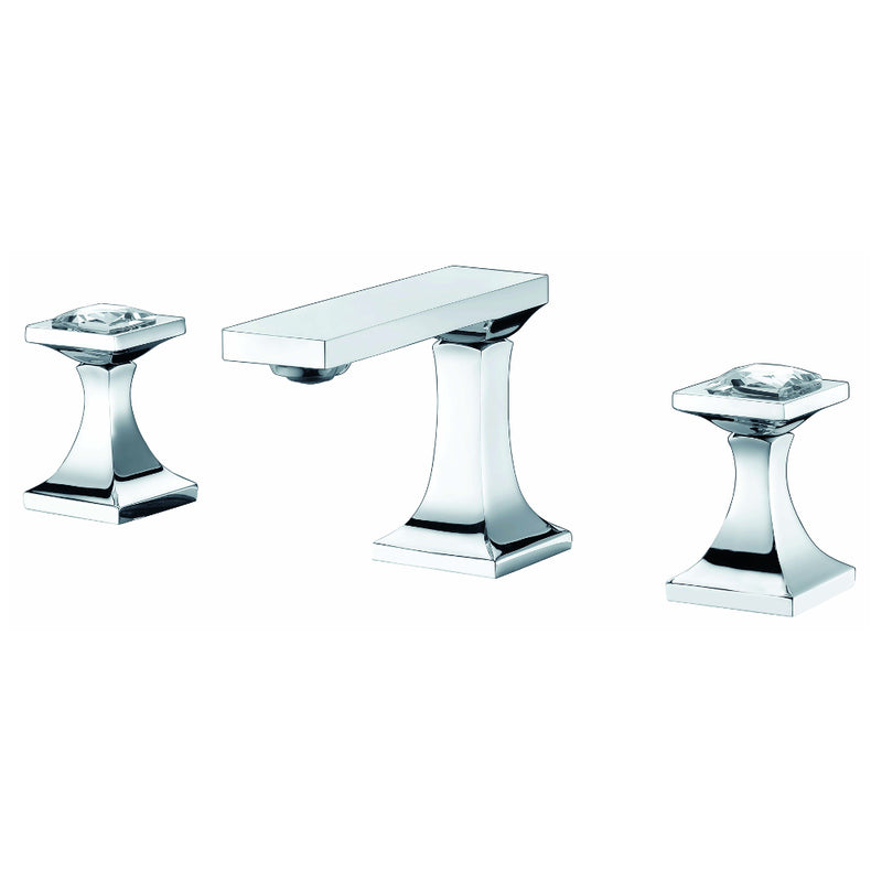 Empyrean MANCR08 Mansory 8" Widespread Lavatory Faucet with Crystal
