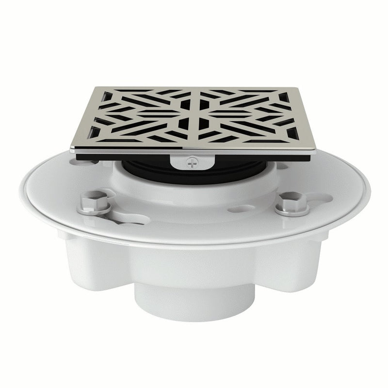 ROHL PVC 2" X 3" Drain Kit With 3144 Mosaic Decorative Cover