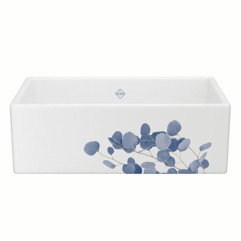 Shaws  MS3318 33" Shaker Single Bowl Apron Front Fireclay Kitchen Sink