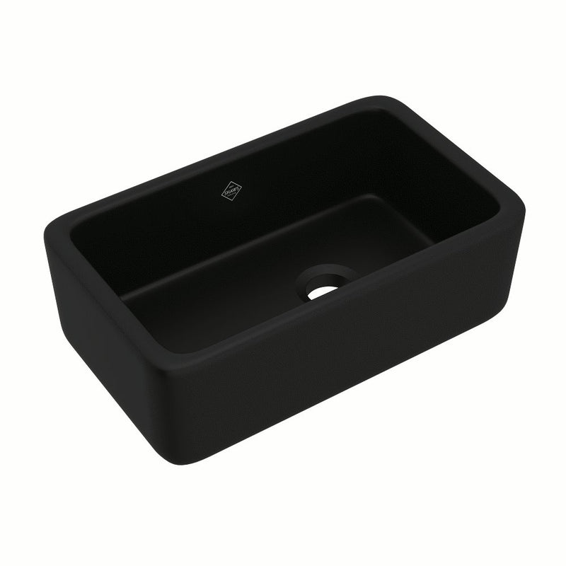 Shaws RC3018 30" Lancaster Single Bowl Farmhouse Apron Front Fireclay Kitchen Sink
