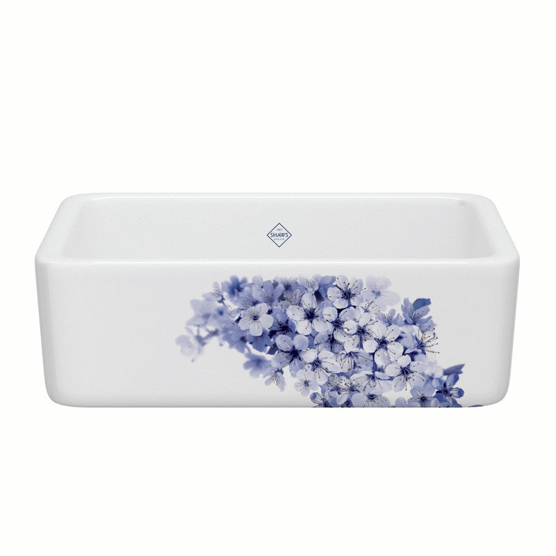 Shaws RC3018 30" Lancaster Single Bowl Farmhouse Apron Front Fireclay Kitchen Sink