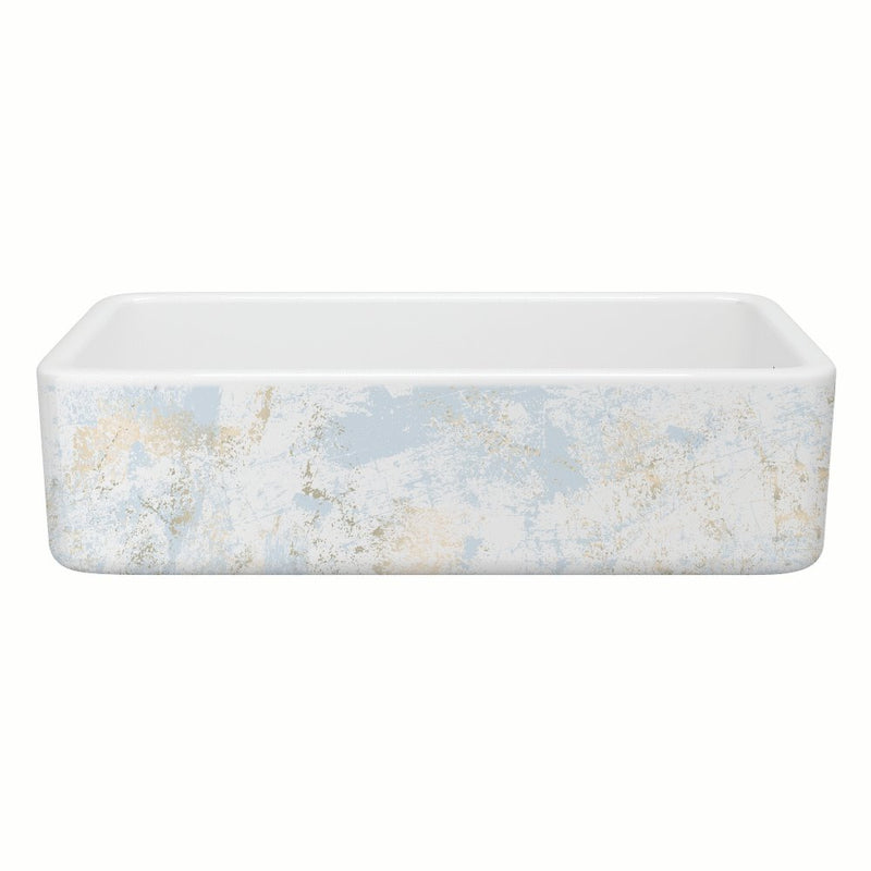 Shaws RC3618 36" Lancaster Single Bowl Farmhouse Apron Front Fireclay Kitchen Sink