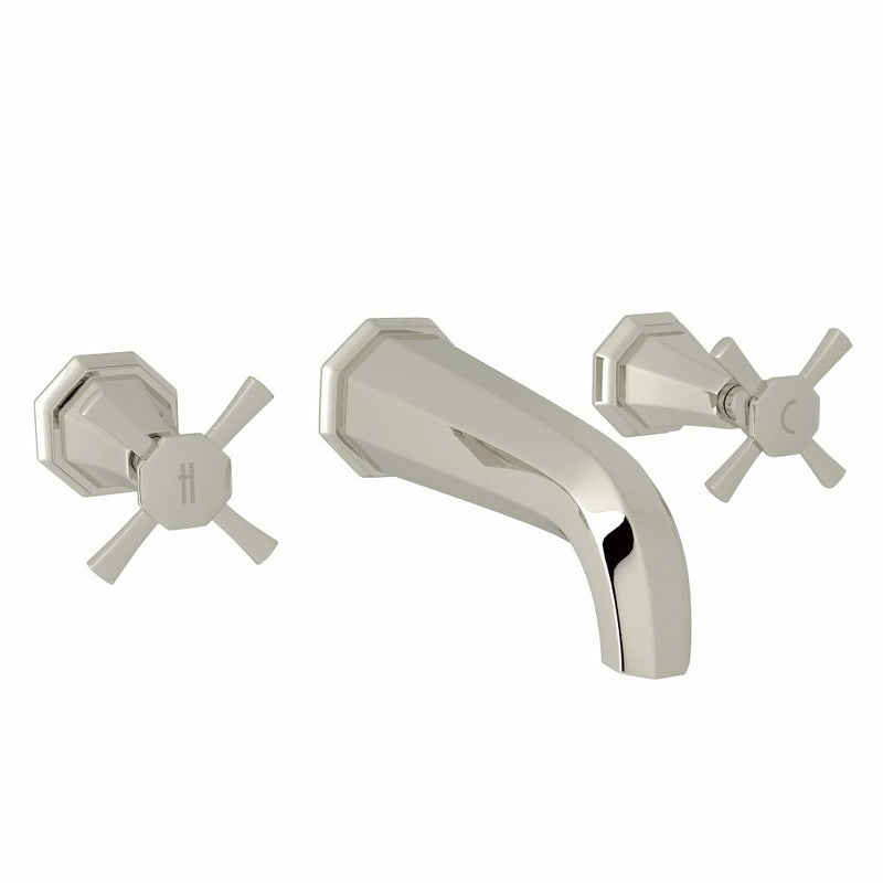 Perrin & Rowe Deco™ Wall Mount Lavatory Faucet