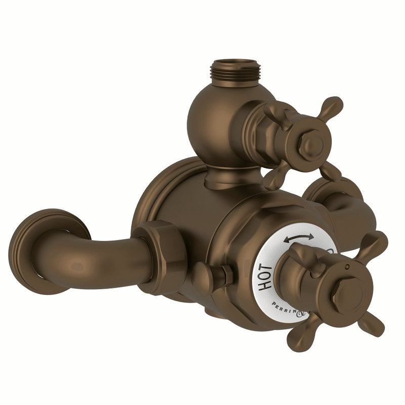 Perrin & Rowe Edwardian™ 3/4" Exposed Therm Valve With Volume And Temperature Control