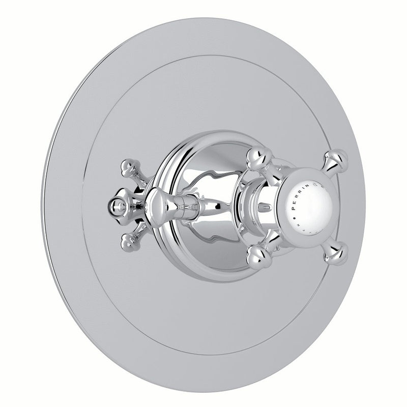Perrin & Rowe Georgian Era™ 3/4" Round Thermostatic Trim Without Volume Control