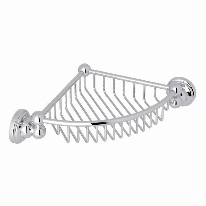 Perrin & Rowe Edwardian™ Wall Mount Corner Basket