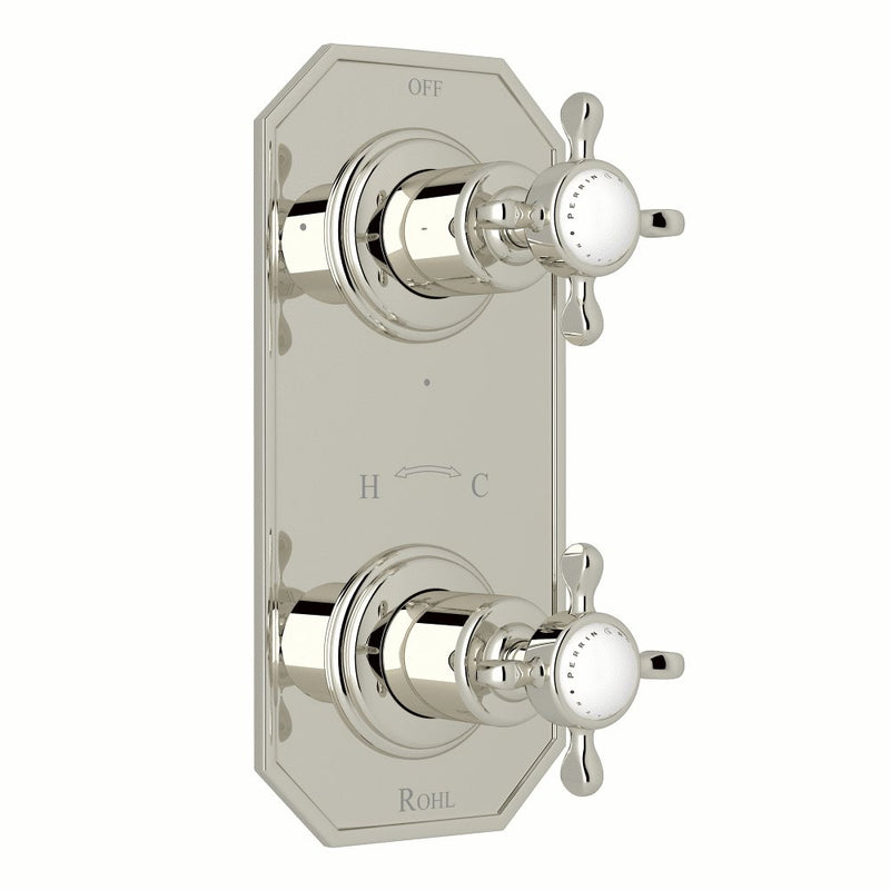 Perrin & Rowe Edwardian™ 1/2" Thermostatic Trim with Diverter