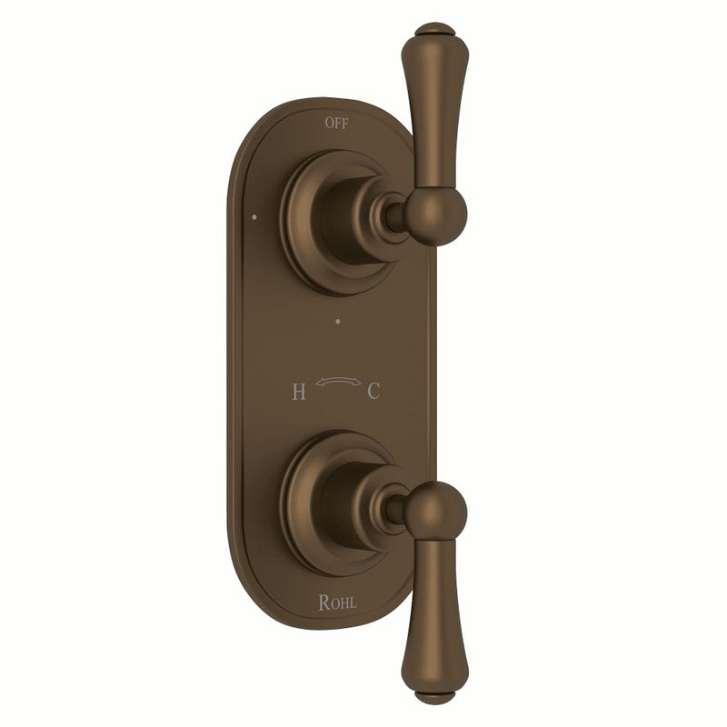 Perrin & Rowe Georgian Era™ 1/2" Thermostatic Trim with Diverter