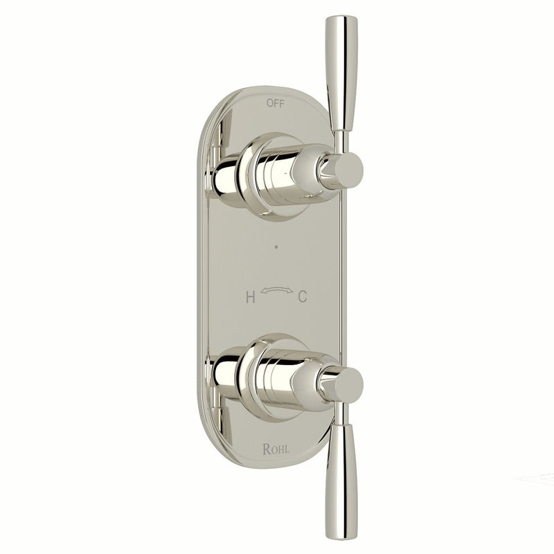 Perrin & Rowe Holborn™ 1/2" Thermostatic Trim with Diverter