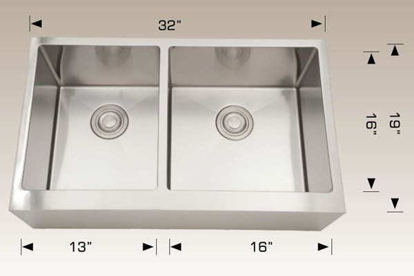 Bosco 203624 Deluxe Series Stainless Steel Kitchen Sink