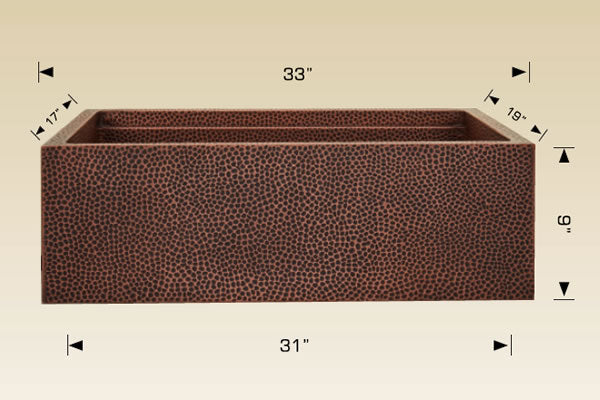 Bosco 206633 Copper Series Kitchen Sinks