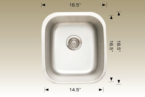 Bosco 207007 Super Series Stainless Steel Kitchen Sink