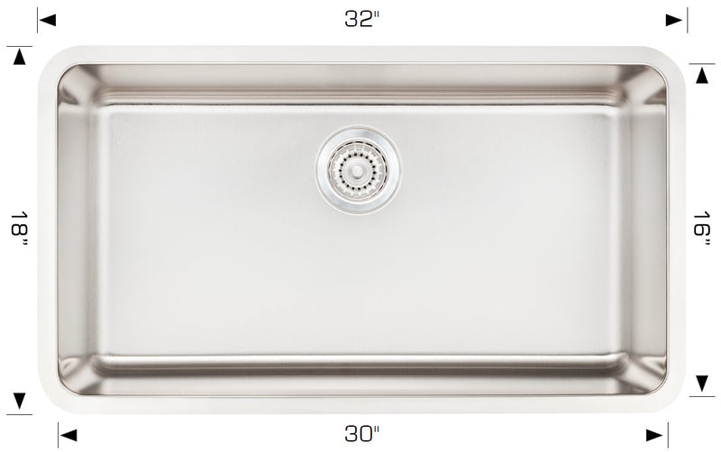 Bosco 207051 Super Series Stainless Steel Kitchen Sink