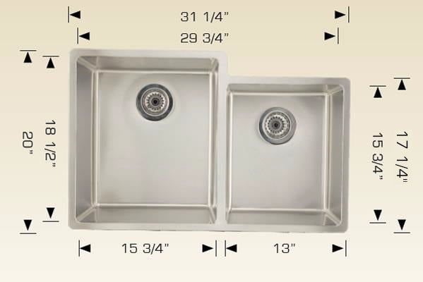 Bosco 208014 Builder Series Stainless Steel Kitchen Sink