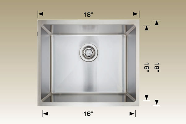 Bosco 208053 Super Series Stainless Steel Kitchen Sink
