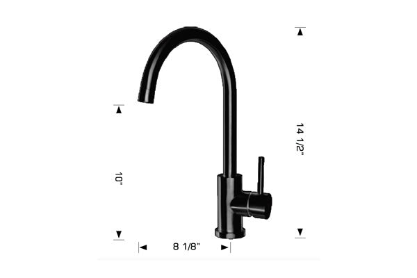 Bosco 200003BK Kitchen Faucet