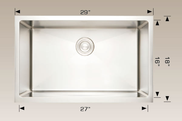 Bosco 202220 Plus Deluxe Plus Series Stainless Steel Kitchen Sink