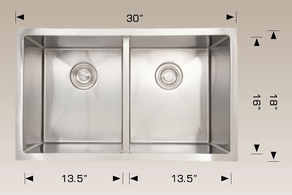 Bosco 203319M Plus Deluxe Plus Series Stainless Steel Kitchen Sink