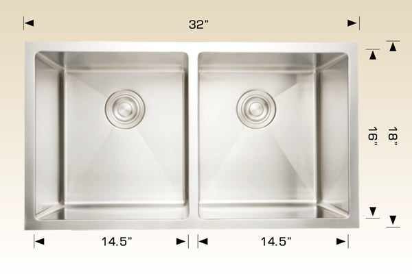 Bosco 203335 Plus Titanium Series Stainless Steel Kitchen Sink
