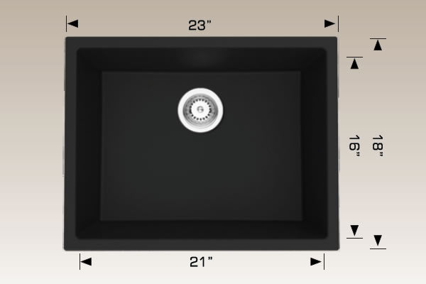 Bosco 205023S Granite Series Kitchen Sinks