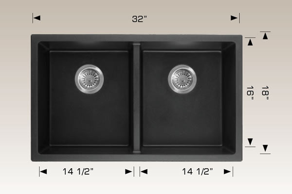 Bosco 205055M Granite Series Kitchen Sinks