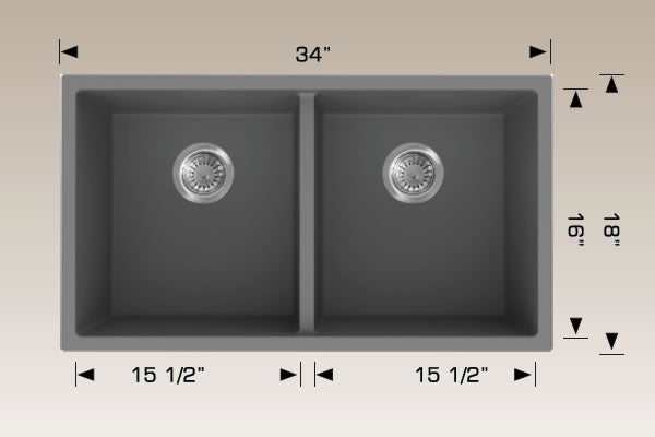 Bosco 205153M Granite Series Kitchen Sinks