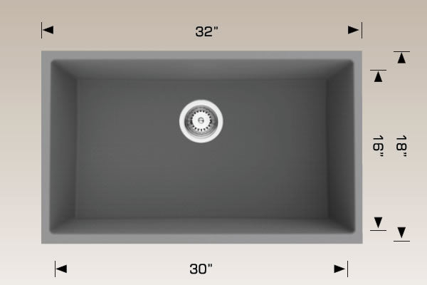 Bosco 205156S Granite Series Kitchen Sinks