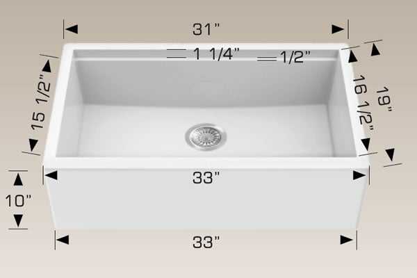 Bosco 205333M Granite Series Kitchen Sinks