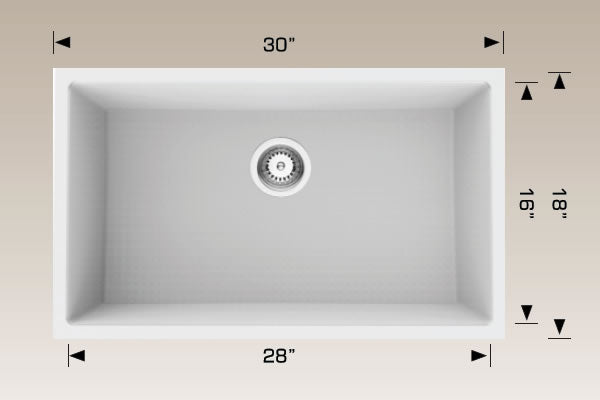 Bosco 205359S Granite Series Kitchen Sinks
