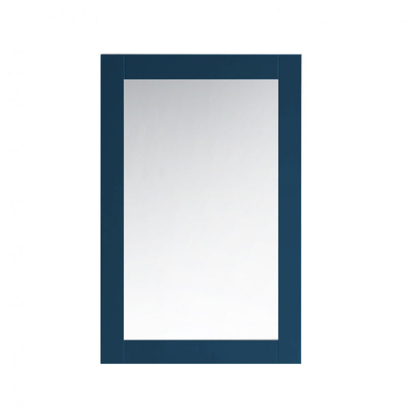 Virta 24 Inch Rectangular Wood Framed Mirror