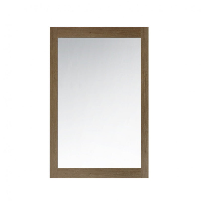 Virta 24 Inch Rectangular Wood Framed Mirror
