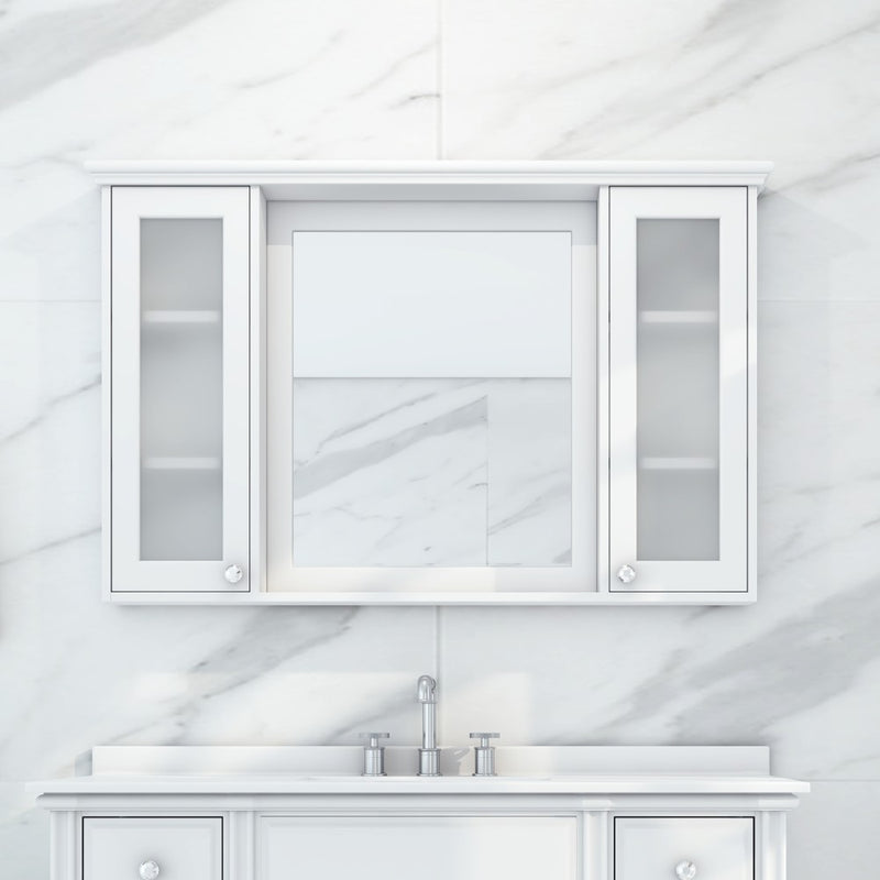 Virta 48 Inch Solid Wood Medicine Cabinet