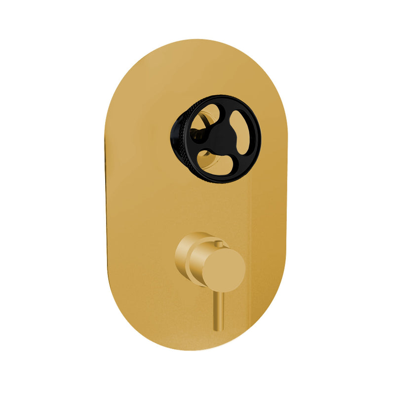 AQUADESIGN DISEGNO 47603 Twist 1/2” Thermostatic Valve 3-way