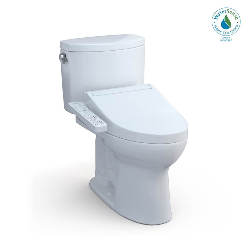 TOTO MW4543074CUFG 2PC DRAKE 1G WITH WASHLET C2 1.28GPF