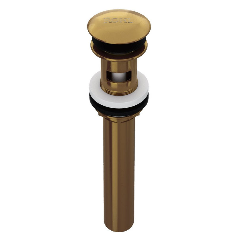 ROHL Push Drain With Overflow