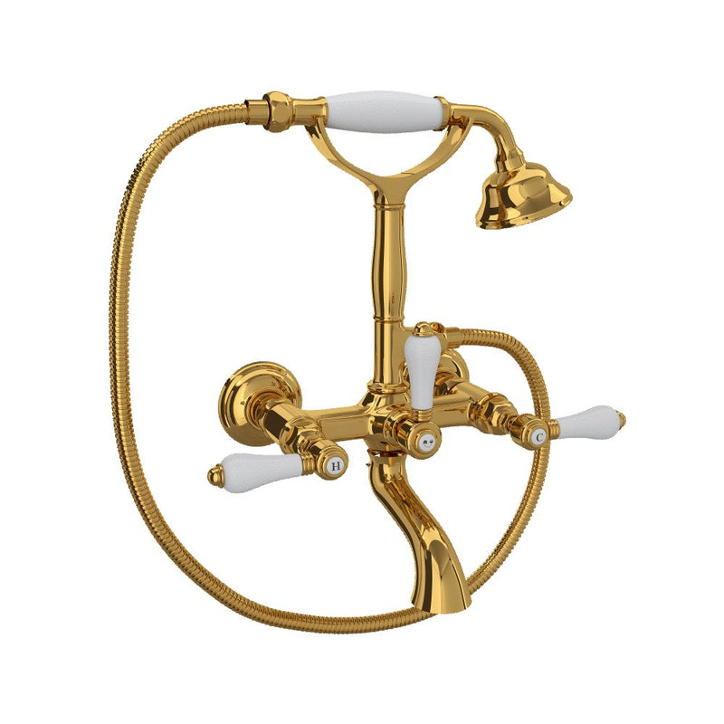 ROHL House of Rohl® Exposed Wall Mount Tub Filler