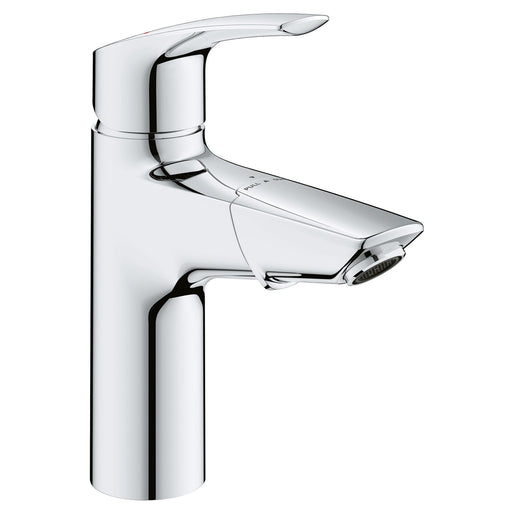 Grohe 23991 Eurosmart Single Hole Single-Handle M-Size Bathroom Faucet 1.2 GPM with Pull-Out
